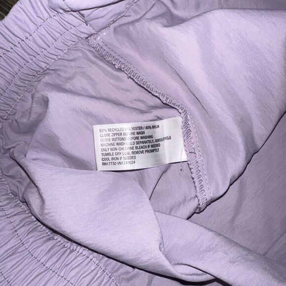 Women's High-Rise Parachute Pants - A New Day Lavender Size 17. NWT. 16 - Picture 8 of 14
